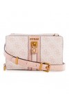 Guess Ginevra Mini Girlfriend Sac à bandoulière, Femme, Logo Blush, Taille Unique