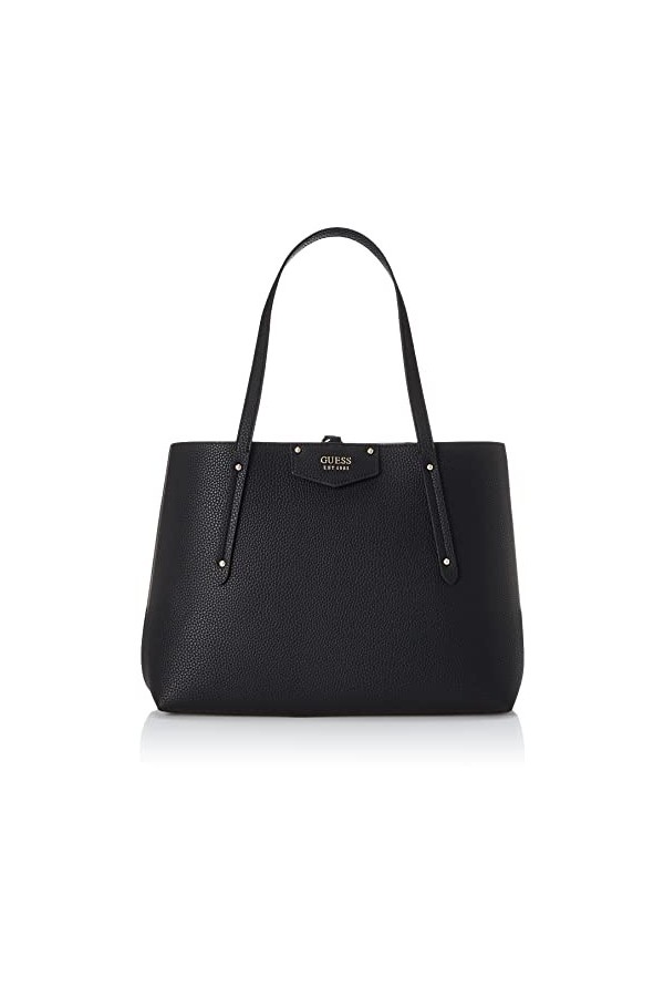 Guess ECO Brenton Tote, Sacs à Main Femme, Schwarz