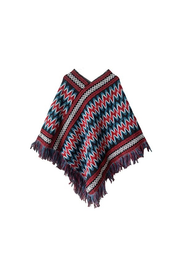 MXDVSN Capes De Châle en Tricot pour Femmes Printemps Automne Épaissie Chaud Enveloppe Chaude Ouverte Devant Scarpe pour Femm