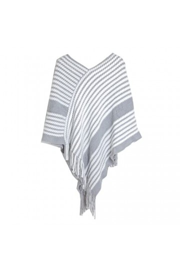 MXDVSN Capes De Châle en Tricot pour Femmes Printemps Automne Épaissie Chaud Enveloppe Chaude Ouverte Devant Scarpe pour Femm