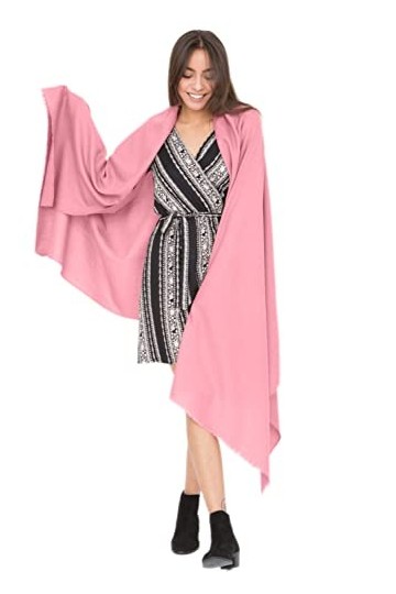 likemary Châle en Laine Mérinos Echarpe Extralarge Pashmina Pour Femme Hiver Grande Longues Etole Écharpes Femmes Tissée à La
