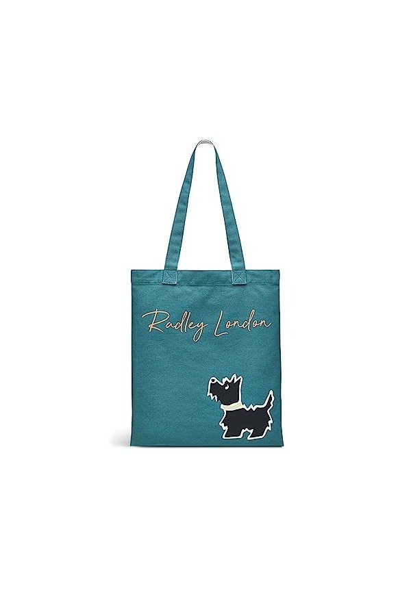 RADLEY London - Sac fourre-tout moyen en toile, Verdigris