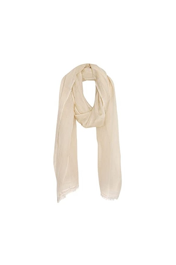 Bovari Echarpe femme cachemire - Pashmina - 70% cachemire 30% soie - extra léger - superfin - 200 x 70 cm lilas 