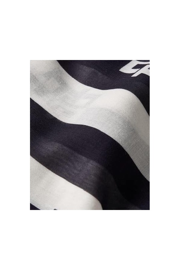 Tommy Hilfiger Iconic Prep Écharpe 200 cm, Space Blue Mix, taille unique