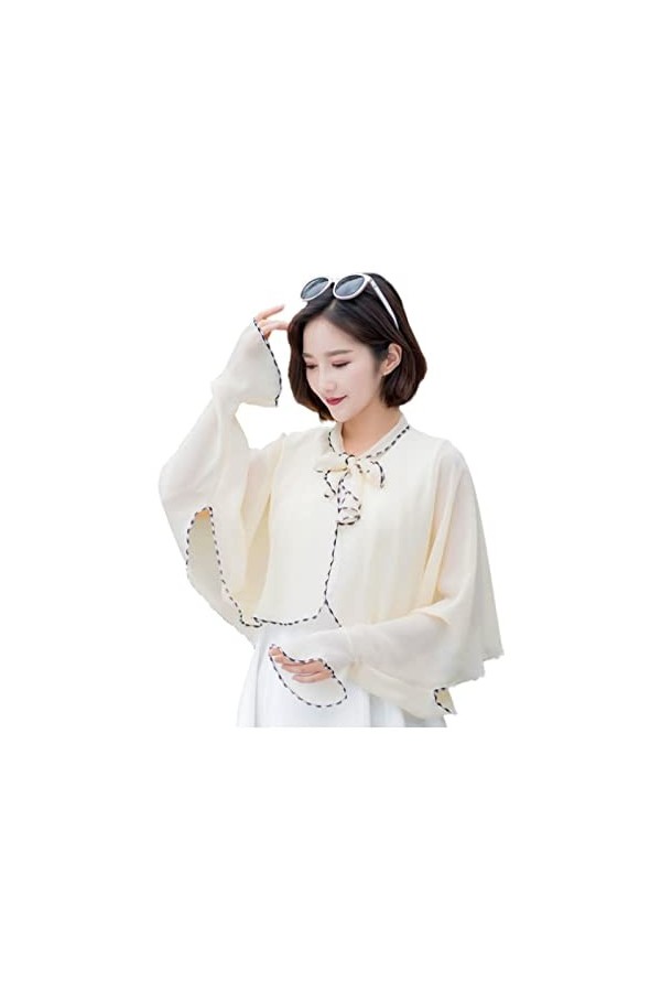 BAtlam Écharpe dété été Dames Cyclisme Conduite crème Solaire Pare-Soleil Respirant Protection UV châle Monochrome Plage châ