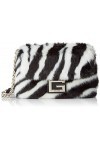 Guess Gwen Convertible XBODY Flap, Sacoches Femme, Zebra, Taille Unique