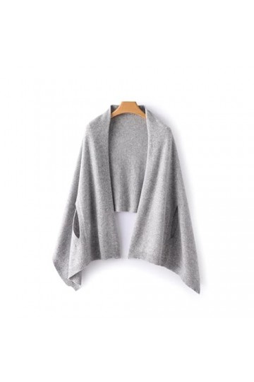 HRTC Écharpe Automne Hiver Femmes Cachemire châle Cou Protecteur Ample Chaud Tout Match tricoté Cape extérieur Couverture éch