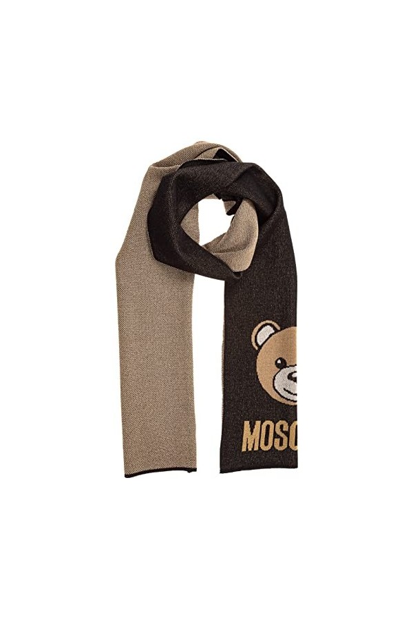 MOSCHINO femme Teddy écharpe nero
