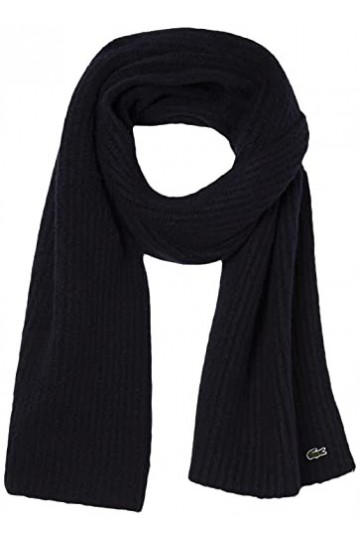 Lacoste Echarpe Femme Marine Taille unique