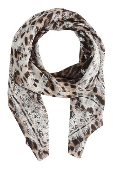 Roberto Cavalli Chal Marron 180 X 70 cm