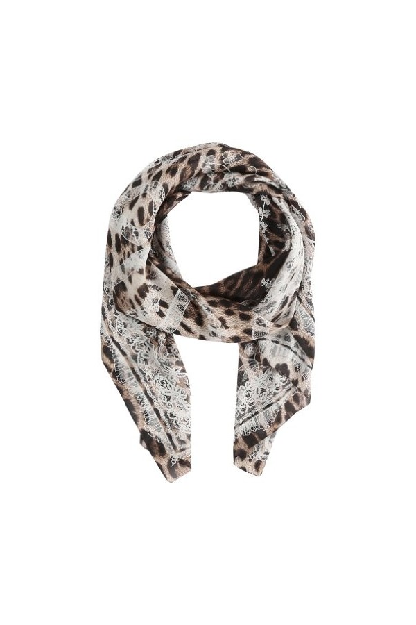 Roberto Cavalli Chal Marron 180 X 70 cm