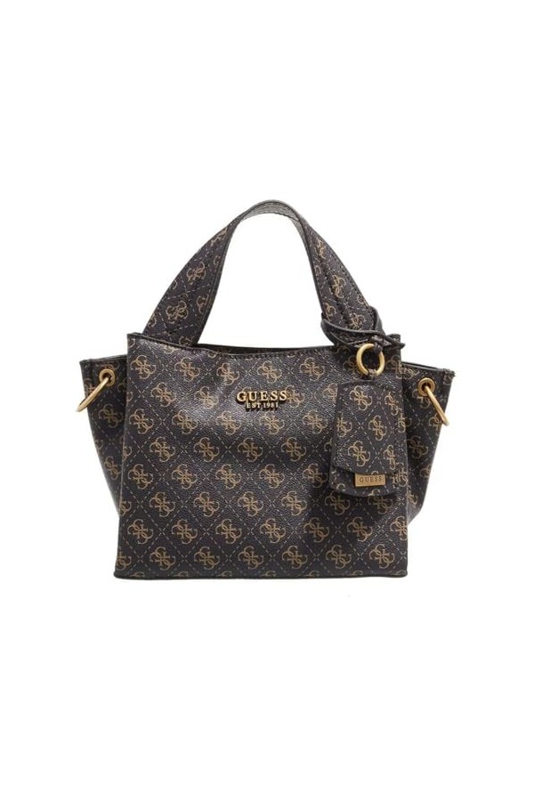 Guess Sac à Main Brun foncé