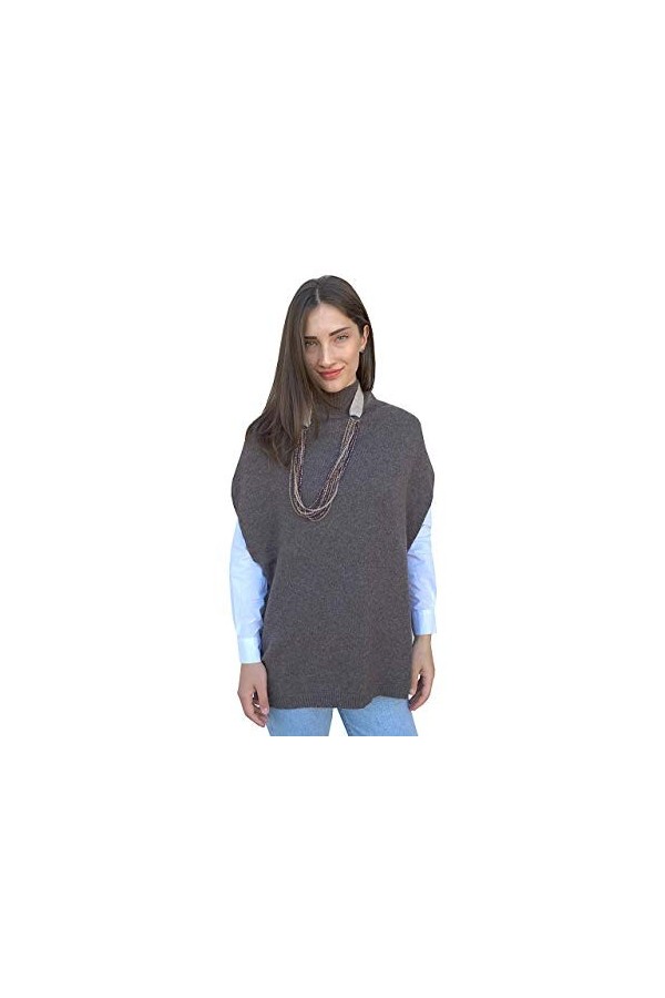 Poncho Cachemire Châle Femme Cape Doux et Chaud en Tricot Femme