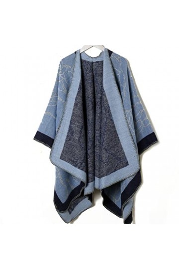 RWRAPS Épaissi grande taille écharpe tricotée chaud châle écharpe photographie châle femmes printemps et automne manteau D T