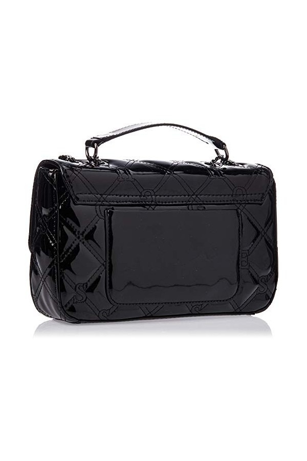 Guess Open Road, Sacs bandoulière femme, Noir Black , 6x17x28 cm W x H L 