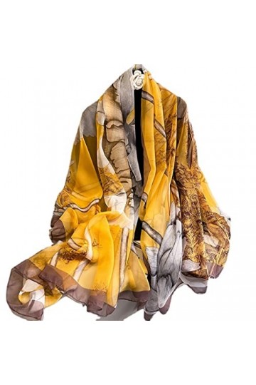 RajoNN Silk Serviette de Plage châle pour Femme Printemps et Automne Multifonctionnel Chaud pour mère Femme Color : A, Size 