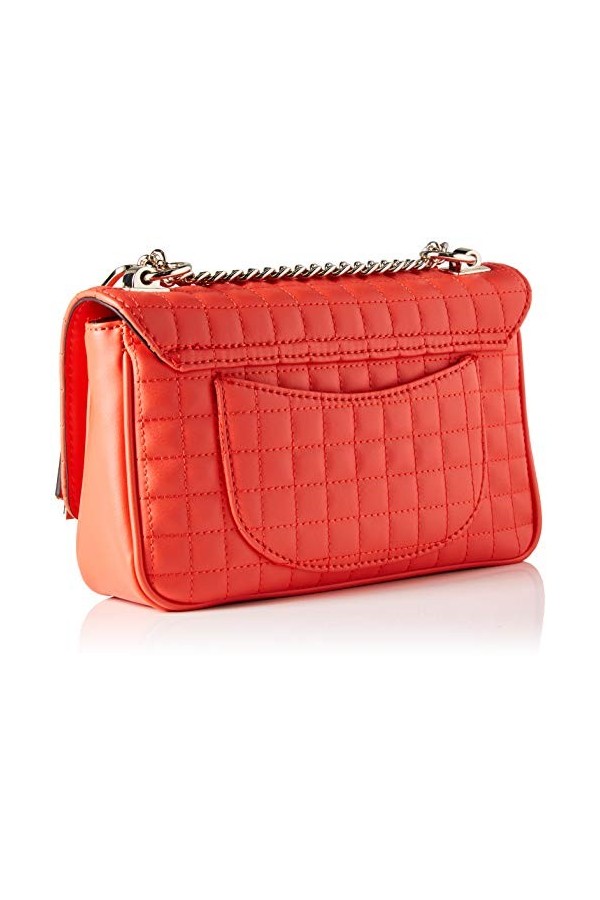 Guess Matrix Convertible Xbody Flap, Bags Satchel Femme, Rouge, Taille Unique