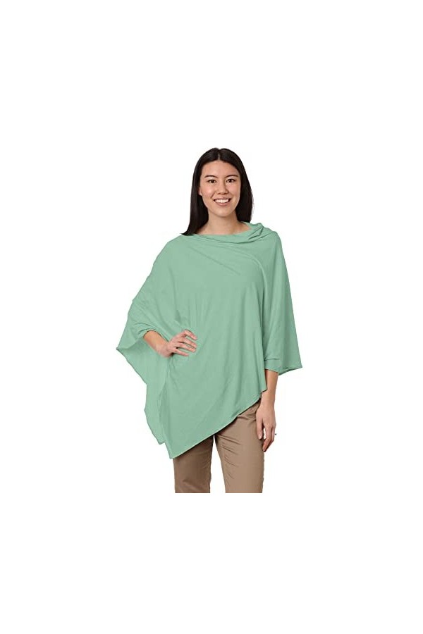 Nozone Delano Poncho de soleil léger UPF 50+ pour femme, Charmix, taille unique