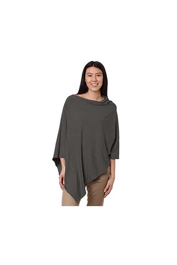 Nozone Delano Poncho de soleil léger UPF 50+ pour femme, Charmix, taille unique