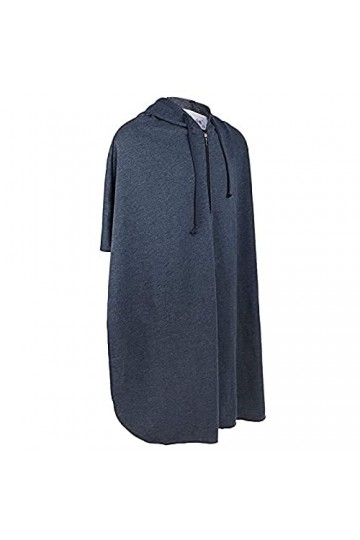 GagalU Cape de Couverture pour Fauteuil Roulant, châle, Sweat à Capuche, Poncho, vêtements épais en Velours, Cape pour Fauteu