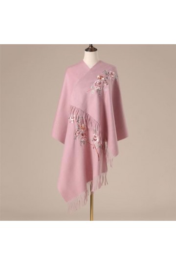 MaTeka Écharpe châle avec femme printemps et automne laine climatisation salle châle chaud