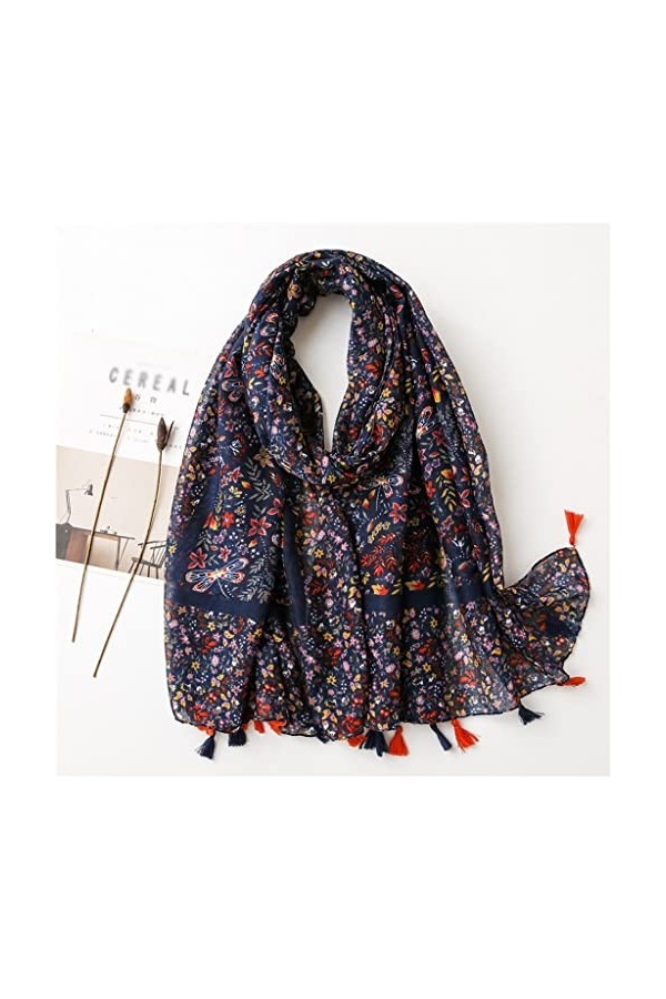 BHVXW Mignon Animal châle écharpes Femmes écharpes et châles Hiver Plage châles Musulman Hijab