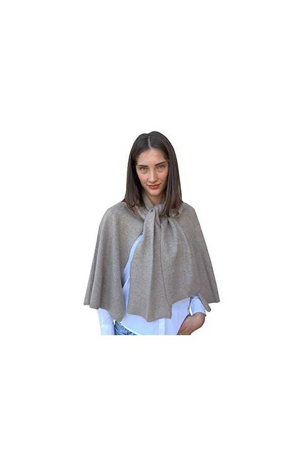 Poncho Cachemire Châle Femme Cape Doux et Chaud en Tricot Femme