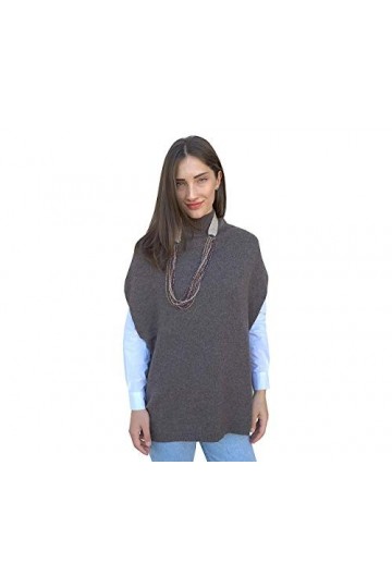 Femme Poncho Châle 100% Cachemire