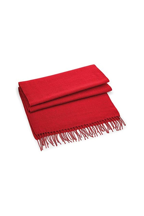 Beechfield B500 Écharpe tissée classique Black 