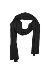 Build Your Brand Jersey Scarf Echarpe, Black, Taille Unique Unisexe Adulte