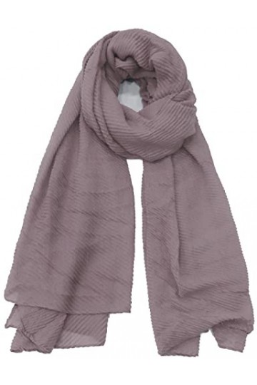 Van Der Rich ® - Foulards Écharpe Dessin Fleurs dimension: 180cm*80cm - Femme 31-Khaki, TU 