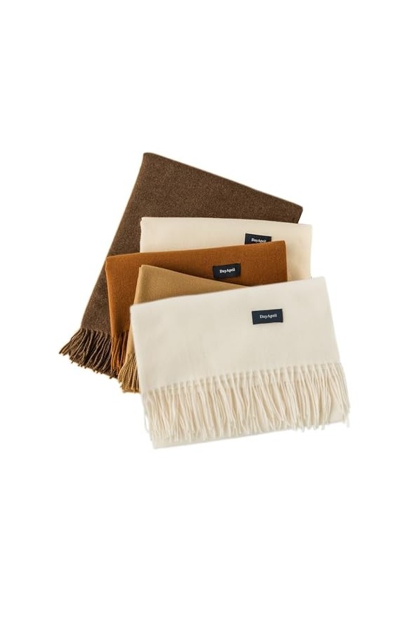 xiaowanwan Echarpe Femme,Echarpes Chaude Hiver,Echarpe Chale Longue,Grande Écharpe Douce 200cm*70cm Noir 