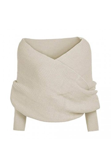 Mekta Foulards multifonctions, écharpe pour femme, mode hivernal, unisexe, chaud, crochet, tricoté, enveloppe, cape, avec man