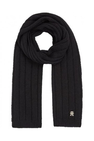 Tommy Hilfiger - Th timeless scarf - Echarpe - Noir - Taille Unique