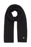 Tommy Hilfiger - Th timeless scarf - Echarpe - Noir - Taille Unique
