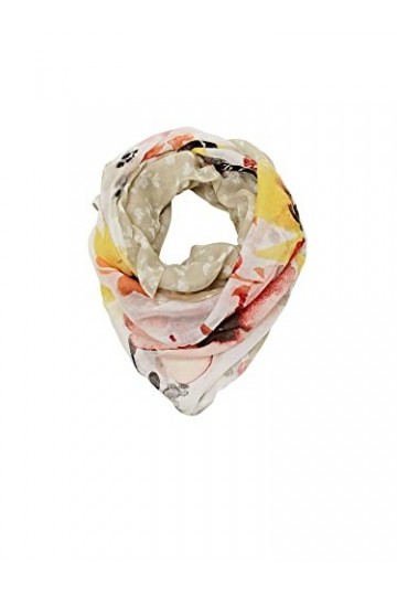 ESPRIT 993ea1q301 Écharpe de Mode, Beige, Taille Unique Femme