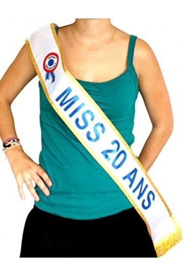 Generique - Echarpe Miss 20 Ans