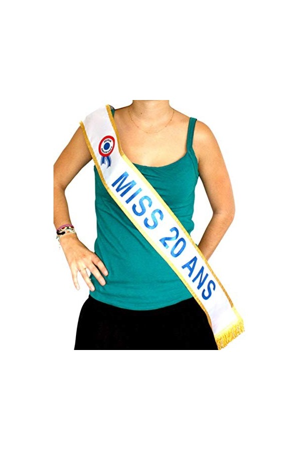 Generique - Echarpe Miss 20 Ans