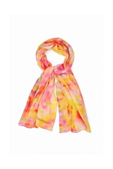 Desigual Fou_Dopamine Rectangle 3021 Ice Pink, Rouge, Taille Unique Femme