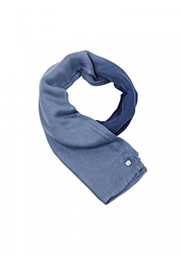 Esprit 993ea1q309 Écharpe de Mode, Bleu foncé, Taille Unique Femme