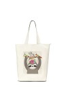 Lidxfeo Sac Tote Bag Ecologique Grand, Sacs de Courses pour Femme, Sac Cabas Toile en Coton, Sac en Tissu avec Fermeture Ecla
