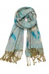 Van Der Rich ® - Pashminas - Femme Turquoise 