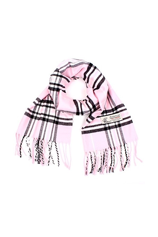 Écharpe dhiver classique douce et luxueuse en cachemire pour homme et femme, bleu marine, taille unique