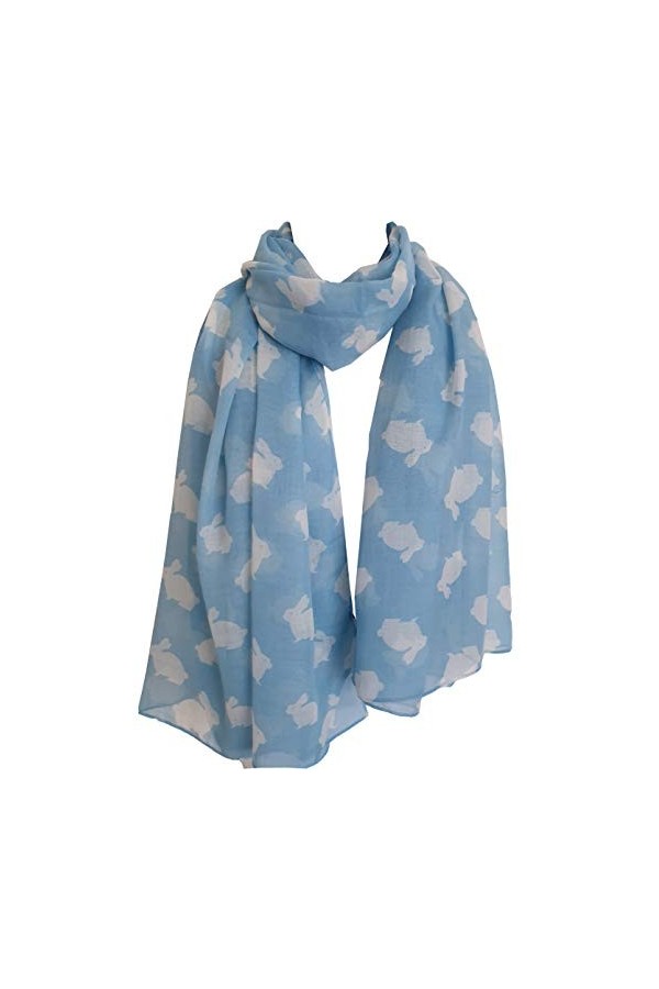 Glam-London Echarpe - Femme - rouge - Large