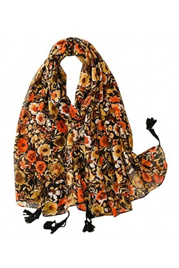 FAIRYGATE Grande Echarpe Femme Chaude Femme à la mode pour femmes élégant Echarpe Souple Col Châle Enveloppant Foulard Étole 