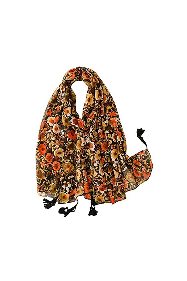 FAIRYGATE Grande Echarpe Femme Chaude Femme à la mode pour femmes élégant Echarpe Souple Col Châle Enveloppant Foulard Étole 