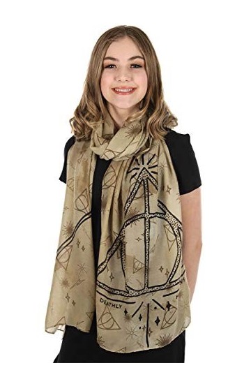 Deathly Hallows Harry Potter Lightweight Scarf Standard