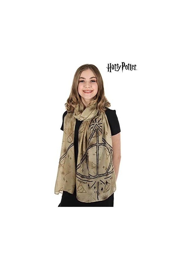 Deathly Hallows Harry Potter Lightweight Scarf Standard