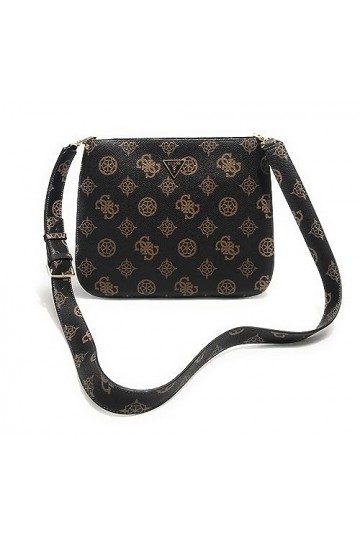 Borsa Guess a tracolla Meridian mocha Logo B24GU124 PG877818 grande