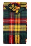Lochcarron of Scotland, Scozia Buchanan Tartan Moderne Echarpe en laine dagneau